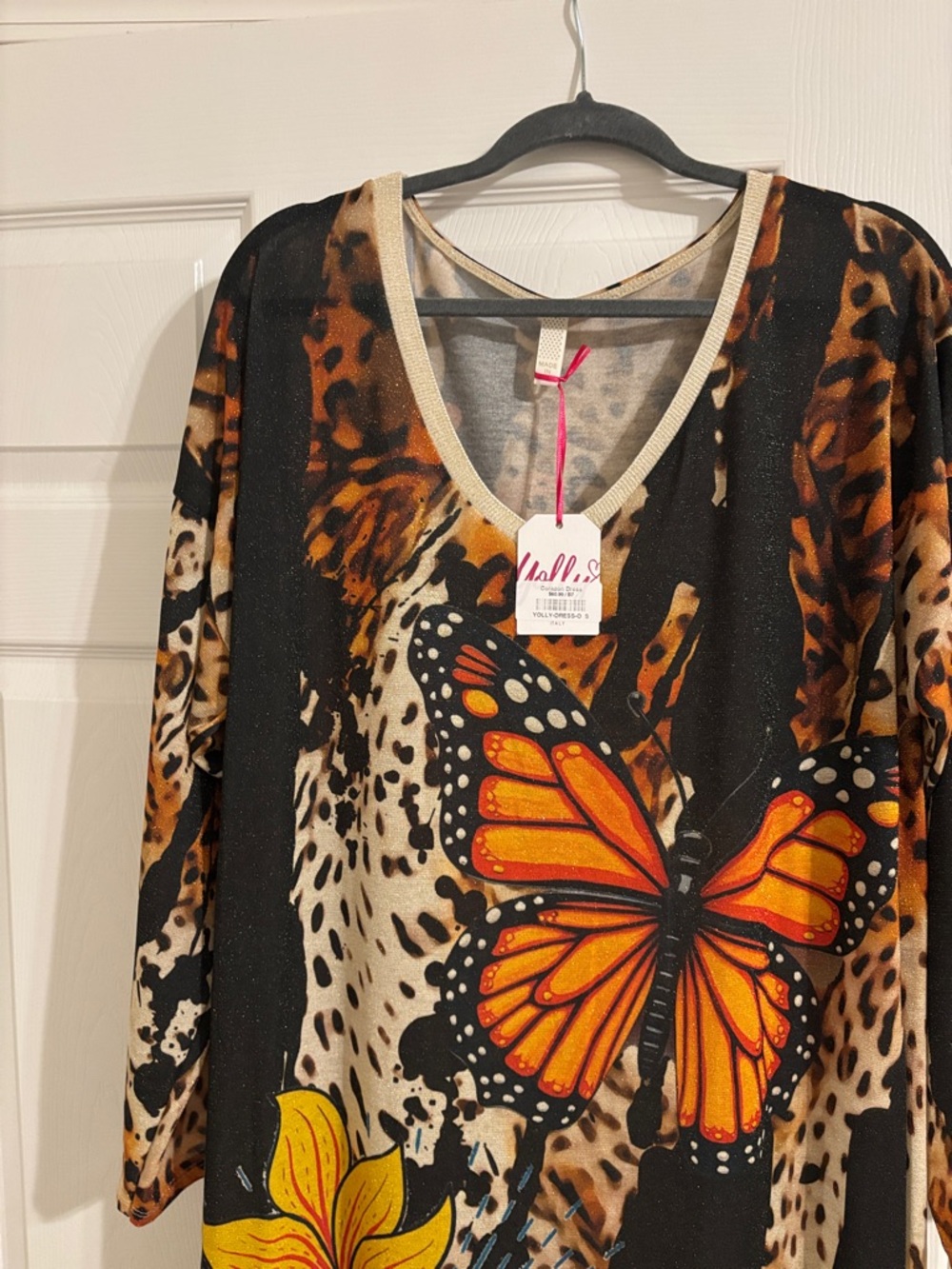 Wild Butterfly & Floral Maxi Dress - Multicolor - Picture 2 of 8